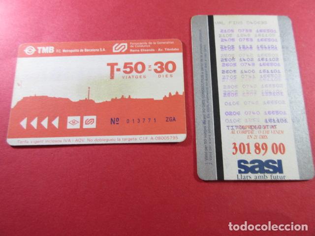 Collectionnisme Billets de transport: ref: TARMAGTBM - 1 TARJETA VER TEXTOS SERIE Y DIFERENC COLECCI&Oacute;N MAGNETICA BARCELONA - LEER INTERIOR