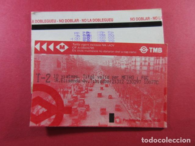 Collectionnisme Billets de transport: ref: TARMAGTBM - 1 TARJETA VER TEXTOS SERIE Y DIFERENC COLECCI&Oacute;N MAGNETICA BARCELONA - LEER INTERIOR