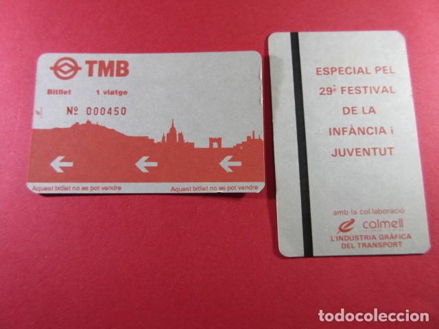 Collectionnisme Billets de transport: ref: TARMAGTBM - 1 TARJETA VER - COLECCI&Oacute;N MAGNETICA BARCELONA - LEER INTERIOR