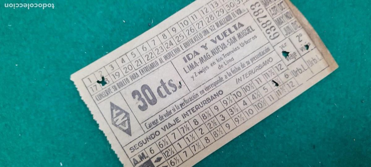 Coleccionismo Billetes de transporte: Billete tren o tranv&iacute;a 1939 guerra civil CNT republica