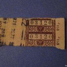Coleccionismo Billetes de transporte: TICKET DEL AUTOBUS DE PARIS? 1935.