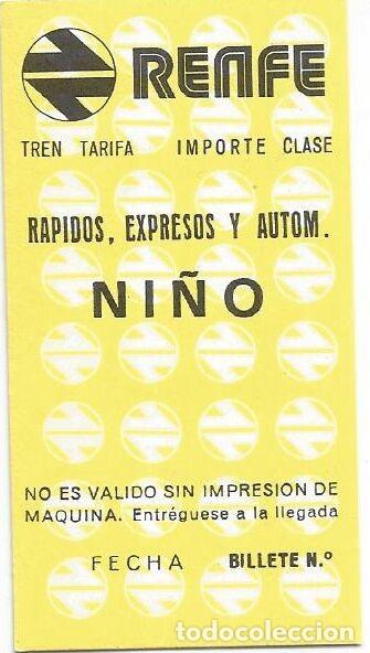 Collectables Transport Tickets: Billete de Tren Hugin, sin uso