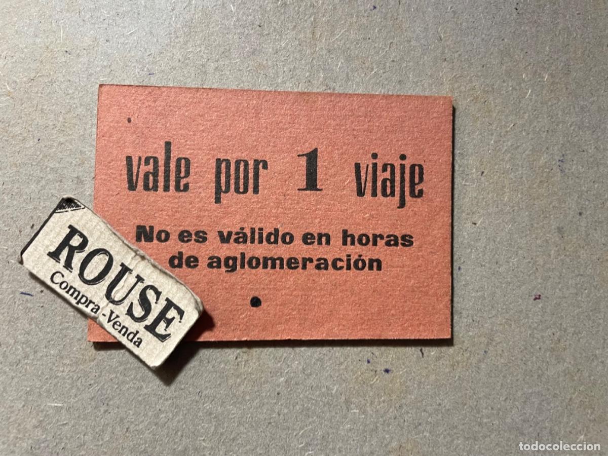 Collectables Transport Tickets: SALLENT (BARCELONA) ANTIGUO CARTON AUTO CHOQUE S. PEREIRA VALE POR 1 VIAJE , NO ES VALIDO EN HORAS D