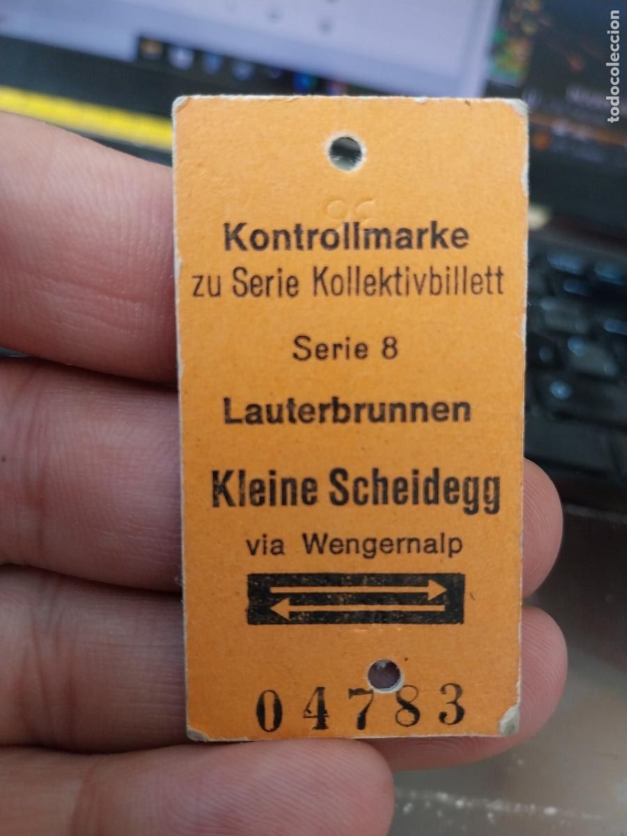 Coleccionismo Billetes de transporte: BILLETE TRASPORTE PUBLICO ALEMAN CARTONCILLO NARANJA