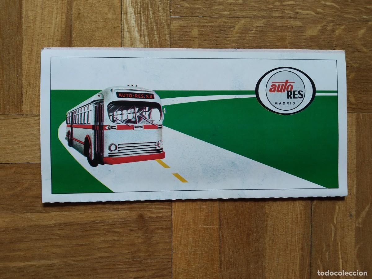 Coleccionismo Billetes de transporte: BILLETE AUTOBUS AUTO RES. SALAMANCA AVILA MADRID A&Ntilde;O 1990. VER FOTOS