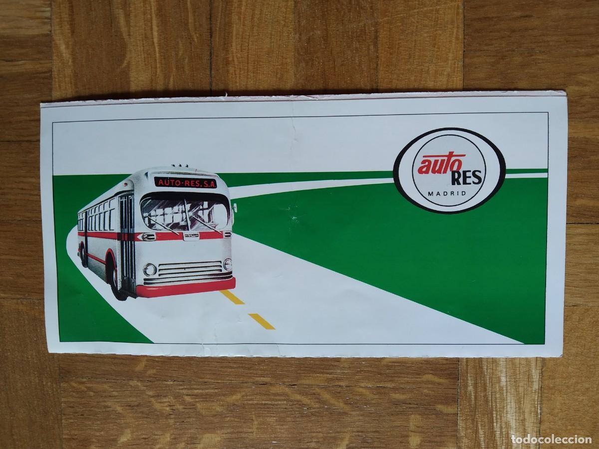 Coleccionismo Billetes de transporte: BILLETE AUTOBUS AUTO RES. SALAMANCA AVILA MADRID A&Ntilde;O 1991. VER FOTOS