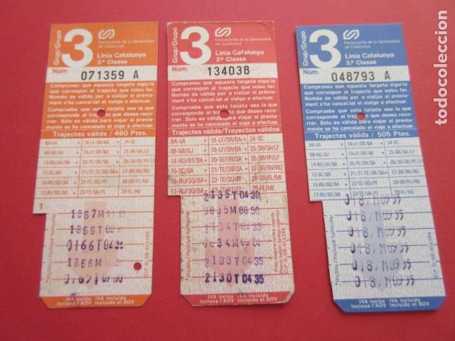 Collectionnisme Billets de transport: TARJETA RESISTIVA - Ref: COL_RESISTIVA - COL_RES_FGC - FERROCARRILES GENERALITAT VER FOTO TODAS DIFE