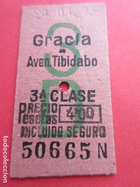 Colecionismos Bilhetes de Transporte: REF: COL_FGC_01 FGC FERROCARRILES GENERALITAT SARRIA BARCELONA 3D VERDE