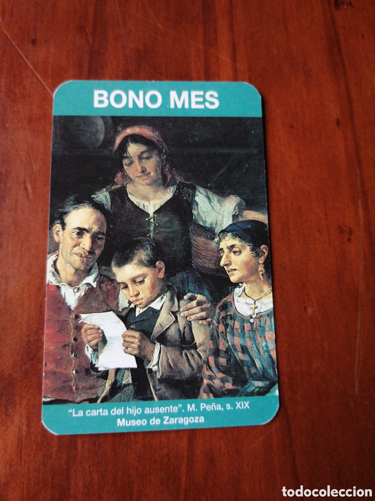 Sammeln von Fahrkarten: CARNET BONO MES TRANSPORTES URBANOS DE ZARAGOZA ANTIGUO TUZSA DICIEMBRE 1996