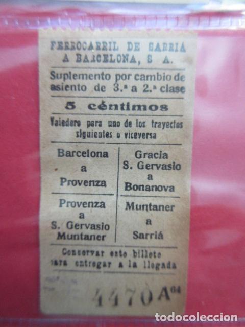 Collectionnisme Billets de transport: Ref: FGC_COL_01 - COLECCION TARJETAS ABONOS BILLETES FERROCARRILES SARRIA CATALANES GENERALITAT FGC