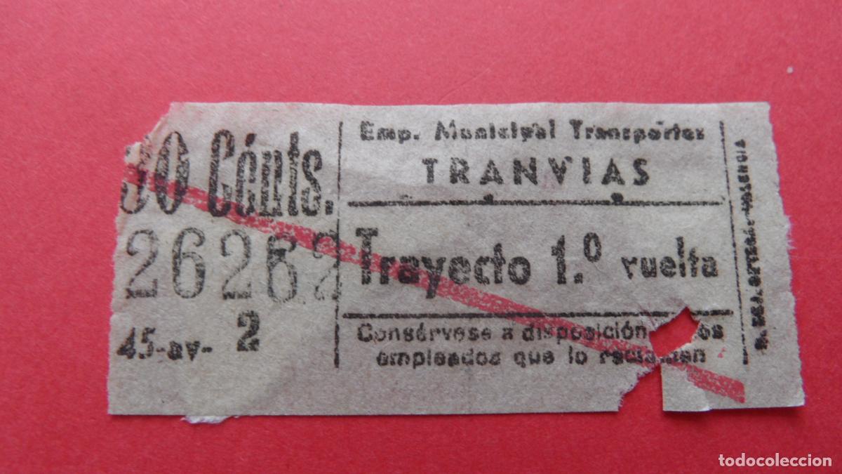 Collectables Transport Tickets: REF: TRMAD_EMT_TRAN - EMPRESA MUNICIPAL DE TRANSPORTE TRANV&Iacute;AS - MADRID - 26262 CAPICUA LEE INTERI