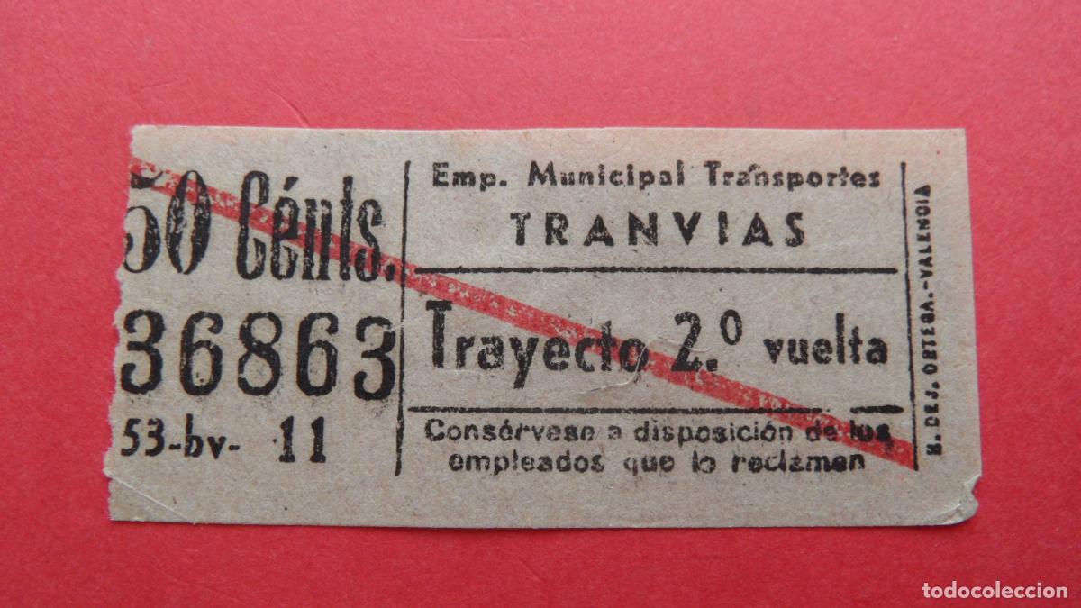 Collectionnisme Billets de transport: REF: TRMAD_EMT_TRAN - EMPRESA MUNICIPAL DE TRANSPORTE TRANV&Iacute;AS - MADRID - 36863 CAPICUA LEE INTERI