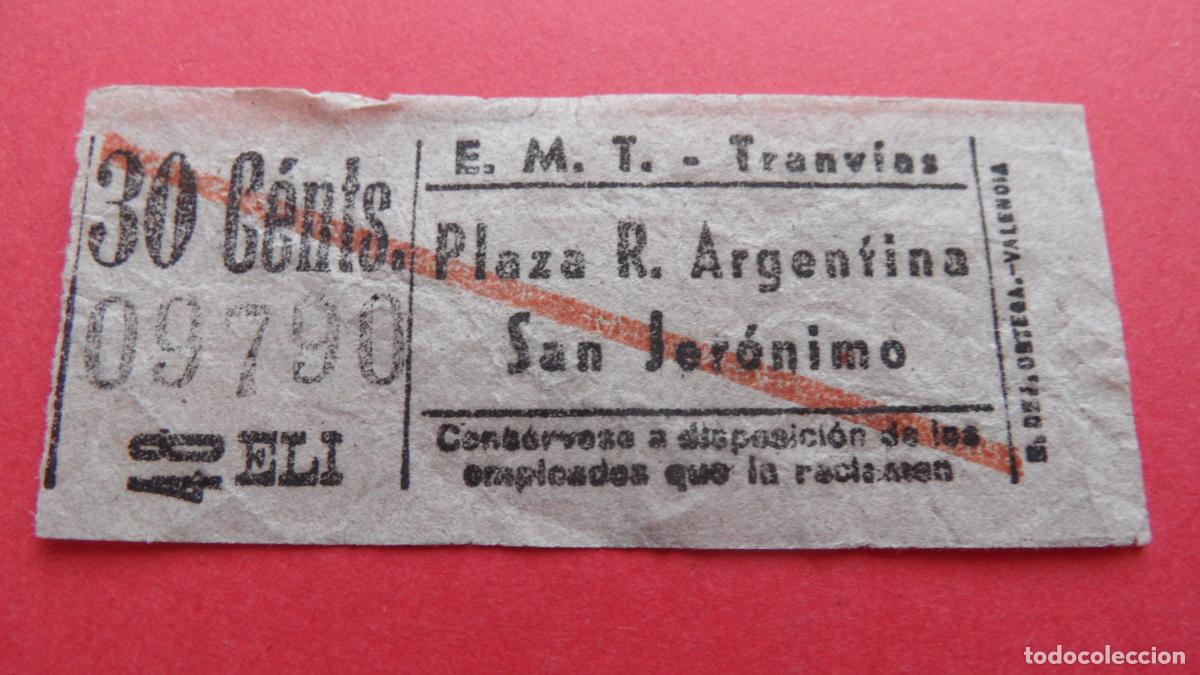 Collectionnisme Billets de transport: REF: TRMAD_EMT_TRAN - EMPRESA MUNICIPAL DE TRANSPORTE TRANV&Iacute;AS - MADRID - 09790 CAPICUA LEE INTERI