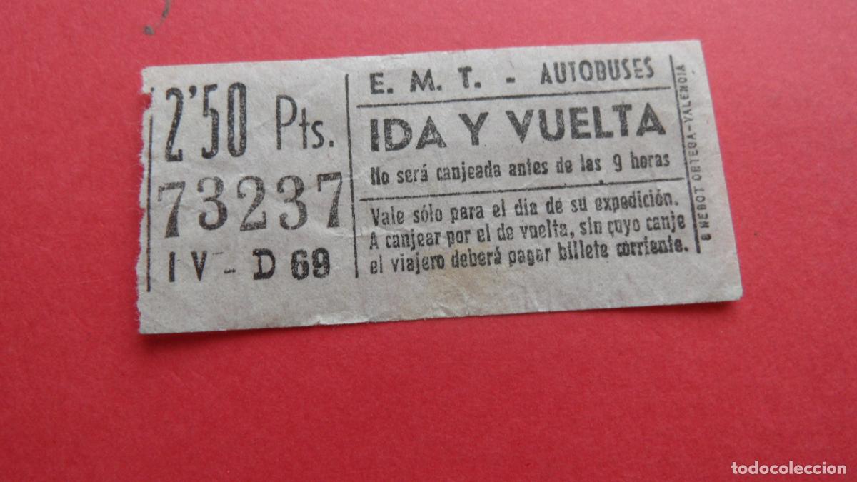 Collectionnisme Billets de transport: REF: TRMAD_EMT_AUTO E.M.T. EMPRESA MUNICIPAL DE TRANSPORTE AUTOBUSES MADRID 73237 CAPICUA LEEINTER