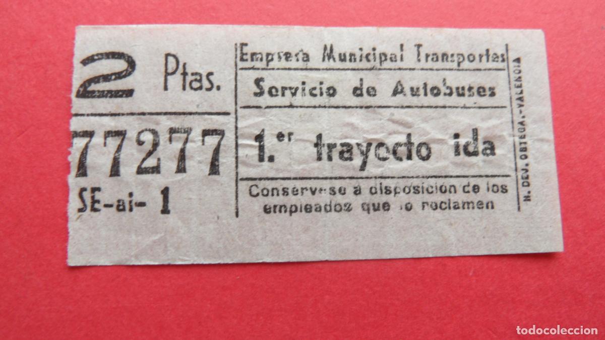 Collectionnisme Billets de transport: REF: TRMAD_EMT_AUTO E.M.T. EMPRESA MUNICIPAL DE TRANSPORTE AUTOBUSES MADRID 77277 CAPICUA LEEINTER