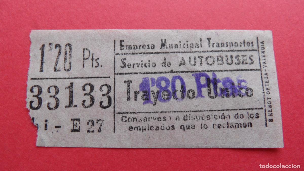 Collectables Transport Tickets: REF: TRMAD_EMT_AUTO E.M.T. EMPRESA MUNICIPAL DE TRANSPORTE AUTOBUSES MADRID 33133 CAPICUA LEEINTER