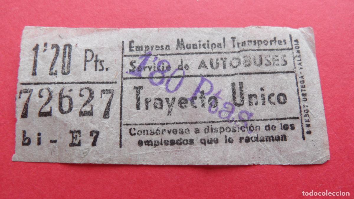 Collectables Transport Tickets: REF: TRMAD_EMT_AUTO E.M.T. EMPRESA MUNICIPAL DE TRANSPORTE AUTOBUSES MADRID 72627 CAPICUA LEEINTER