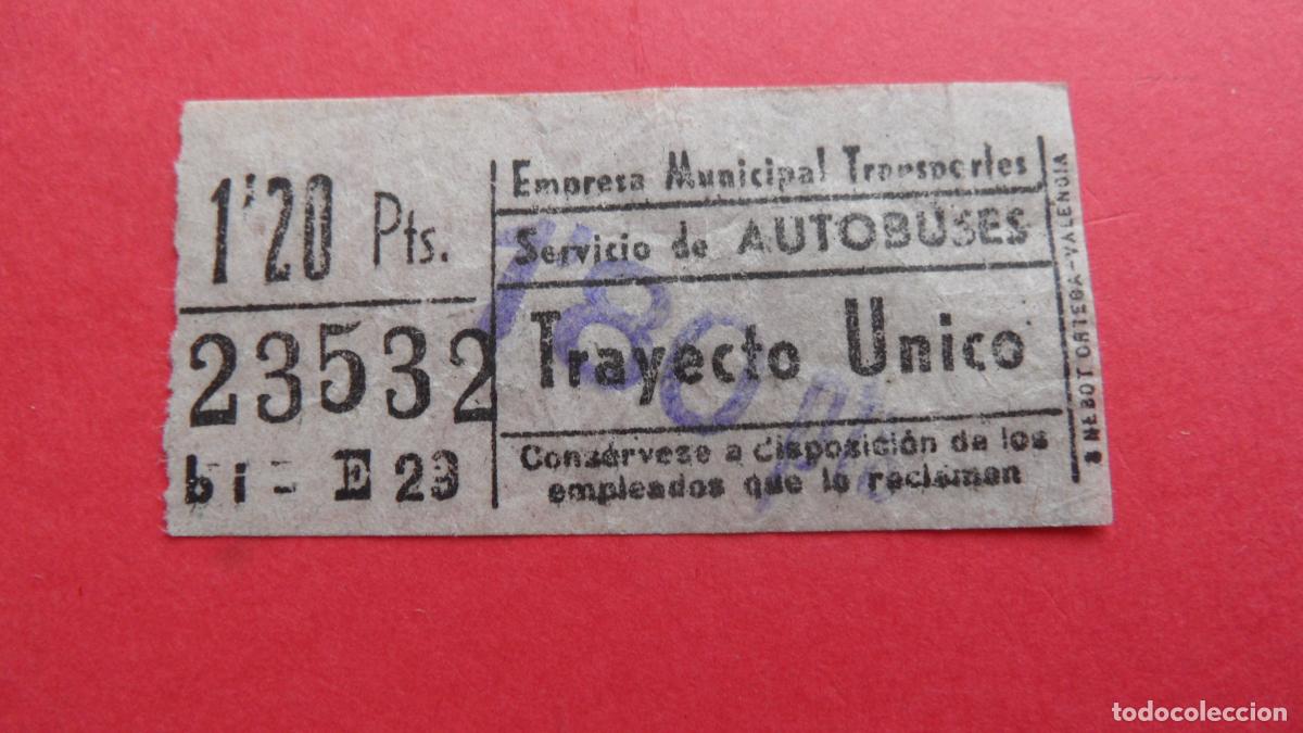 Collectables Transport Tickets: REF: TRMAD_EMT_AUTO E.M.T. EMPRESA MUNICIPAL DE TRANSPORTE AUTOBUSES MADRID 23532 CAPICUA LEEINTER