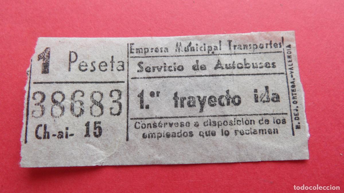 Collectables Transport Tickets: REF: TRMAD_EMT_AUTO E.M.T. EMPRESA MUNICIPAL DE TRANSPORTE AUTOBUSES MADRID 38683 CAPICUA LEEINTER
