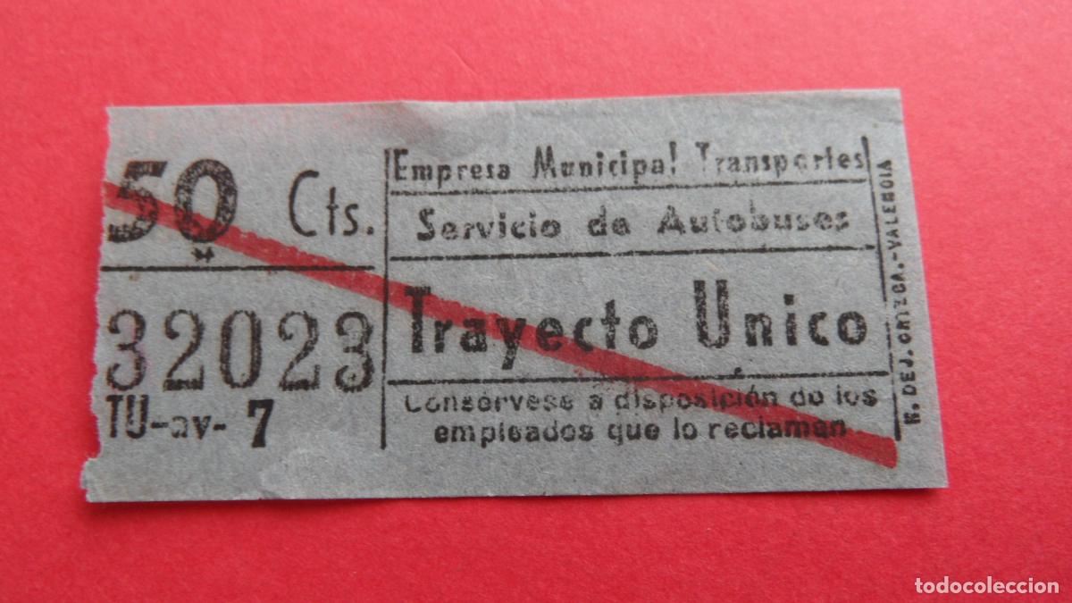 Coleccionismo Billetes de transporte: REF: TRMAD_EMT_AUTO E.M.T. EMPRESA MUNICIPAL DE TRANSPORTE AUTOBUSES MADRID 32023 CAPICUA LEEINTER