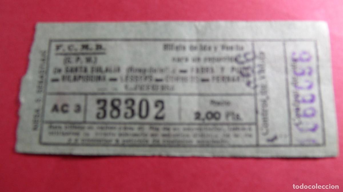 Coleccionismo Billetes de transporte: BILLETE METRO BARCELONA 2 PESETAS PUBLICIDAD CERVEZA DE CAVA LAMOT