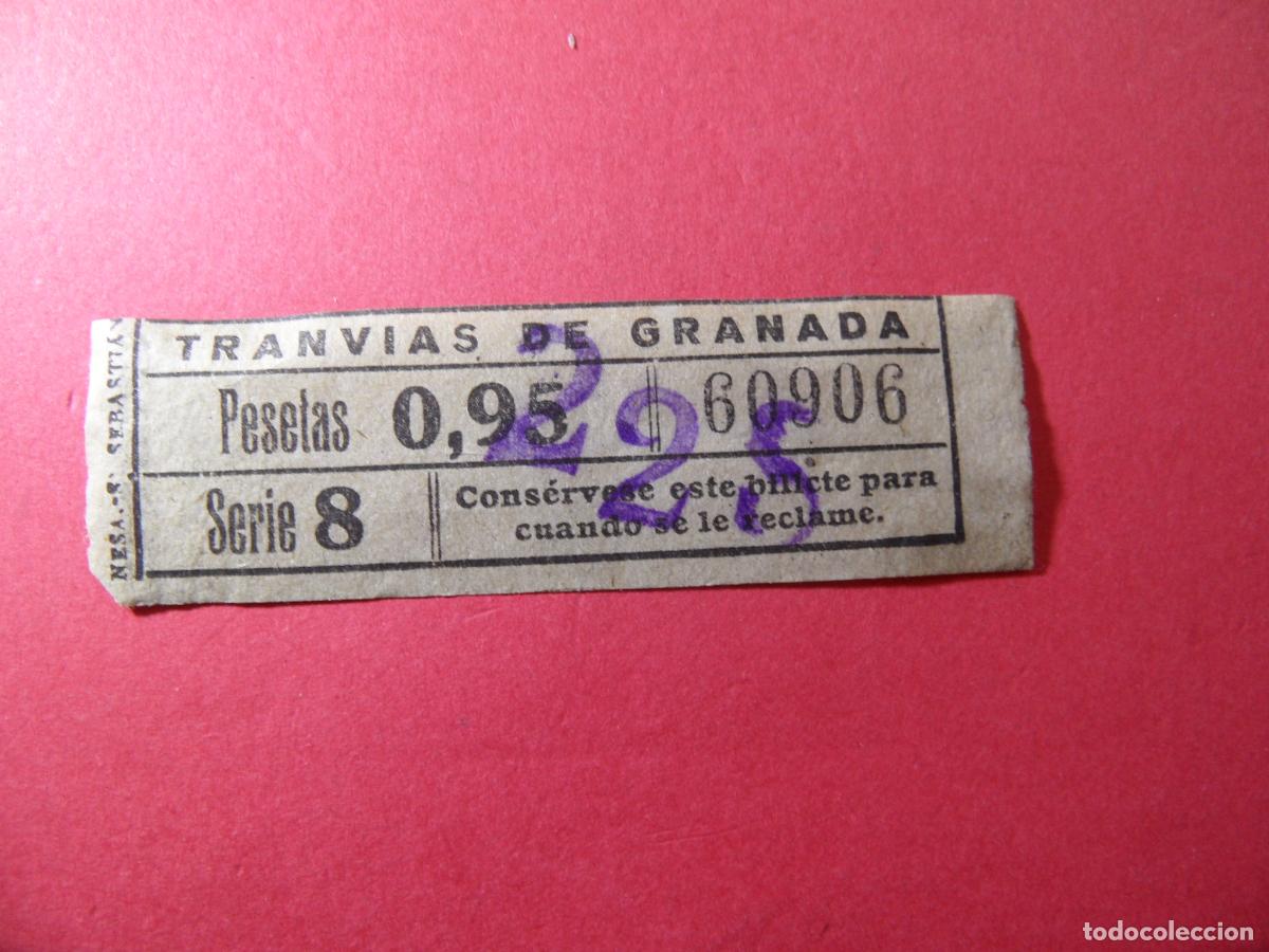 Collectionnisme Billets de transport: REF: CYCOLESP01 - Ref: GRA_01 - TRANVIAS DE GRANADA VER TRAYECTOS COLECCION - 60906 CAPICUA LEERINT