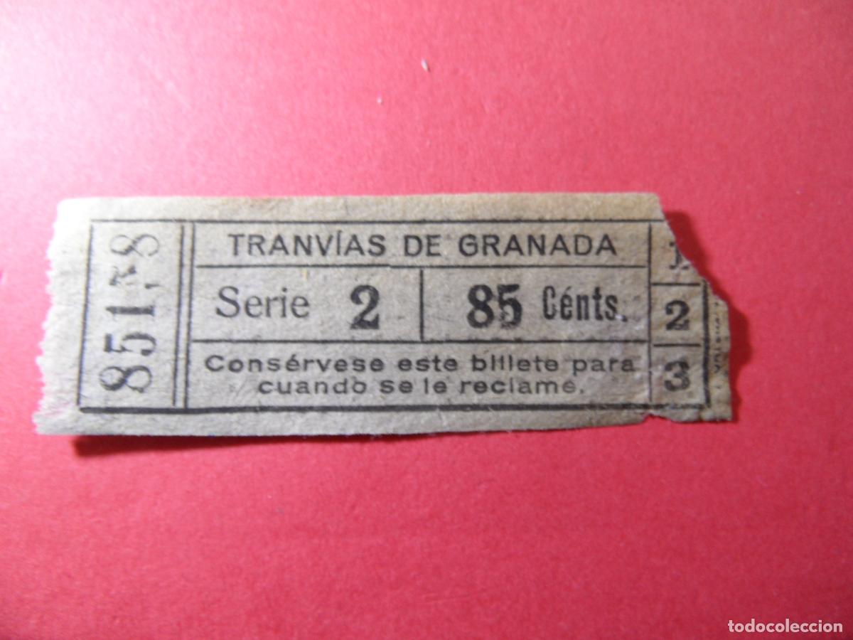 Collectionnisme Billets de transport: REF: CYCOLESP01 - Ref: GRA_01 - TRANVIAS DE GRANADA VER TRAYECTOS COLECCION - 85158 CAPICUA LEERINT
