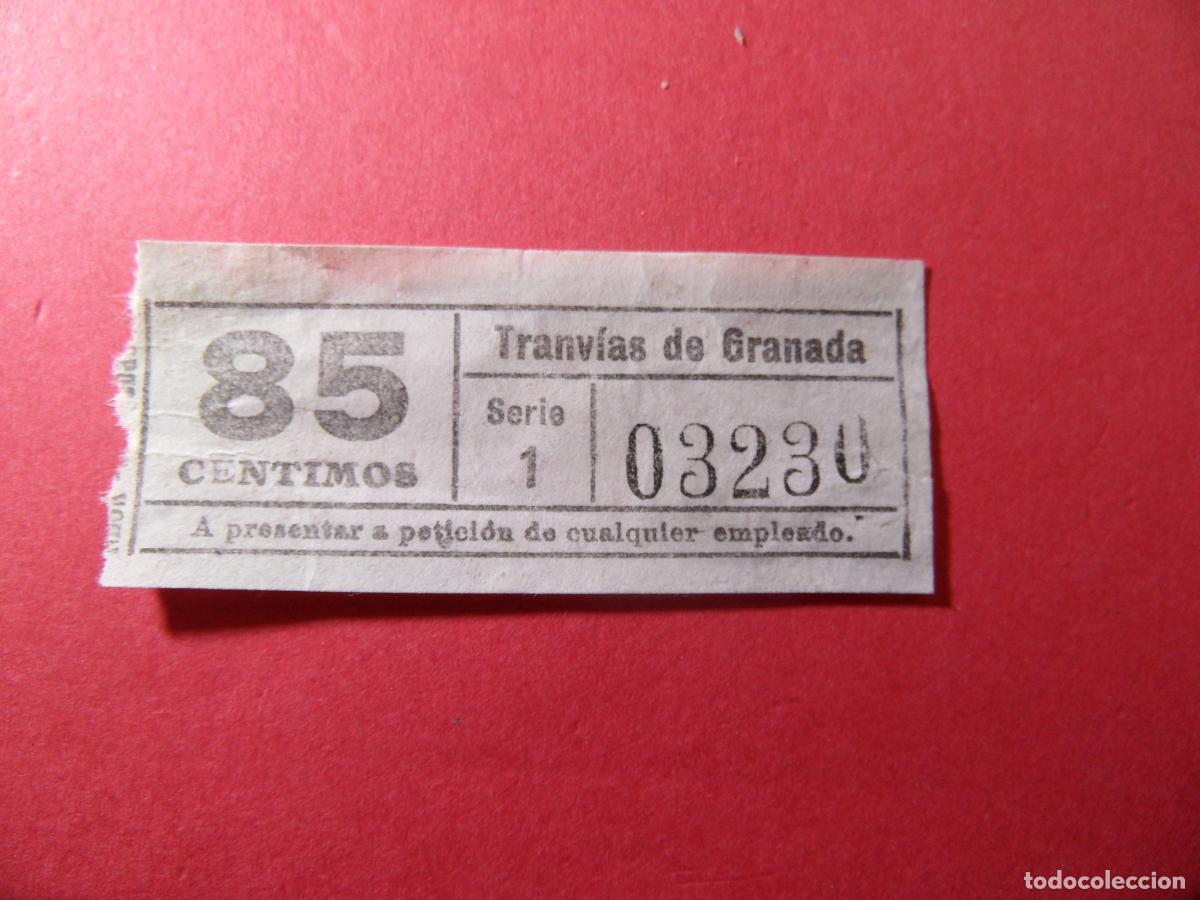 Collectionnisme Billets de transport: REF: CYCOLESP01 - Ref: GRA_01 - TRANVIAS DE GRANADA VER TRAYECTOS COLECCION - 03230 CAPICUA LEERINT
