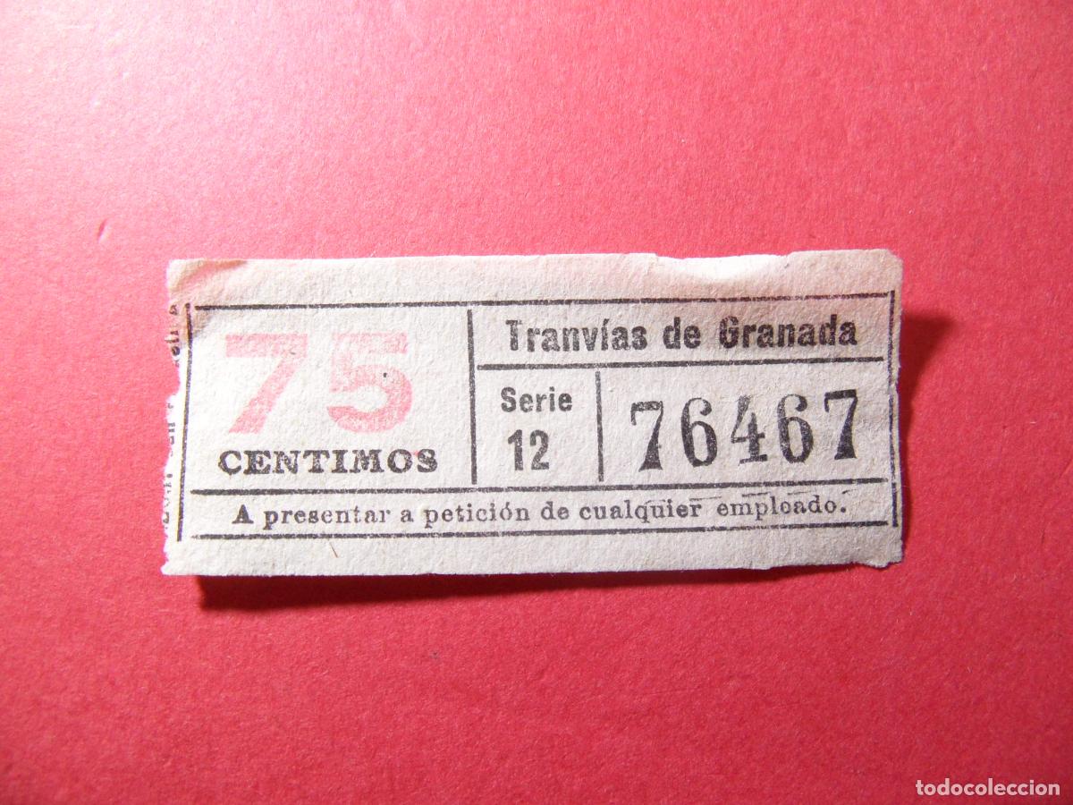 Collectionnisme Billets de transport: REF: CYCOLESP01 - Ref: GRA_01 - TRANVIAS DE GRANADA VER TRAYECTOS COLECCION - 76467 CAPICUA LEERINT