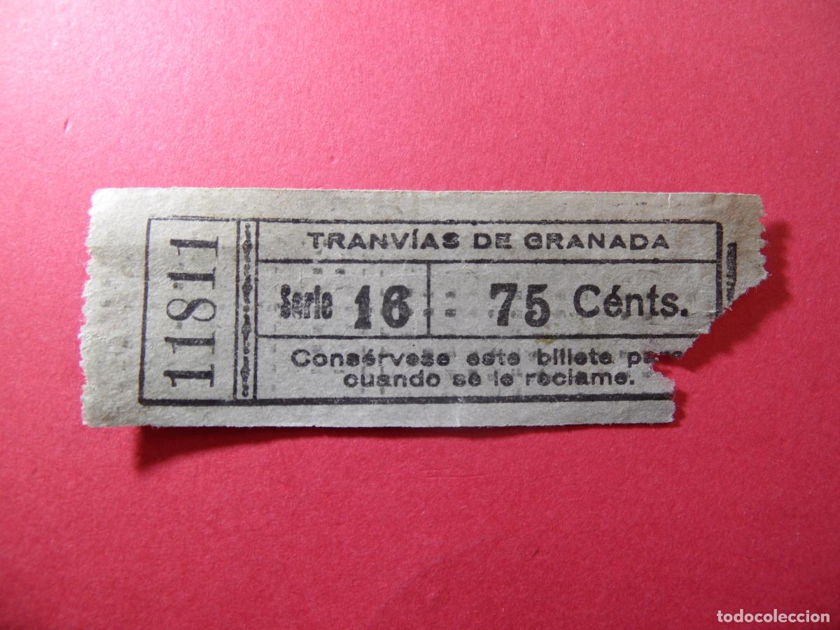 Collectionnisme Billets de transport: REF: CYCOLESP01 - Ref: GRA_01 - TRANVIAS DE GRANADA VER TRAYECTOS COLECCION - 11811 CAPICUA LEERINT