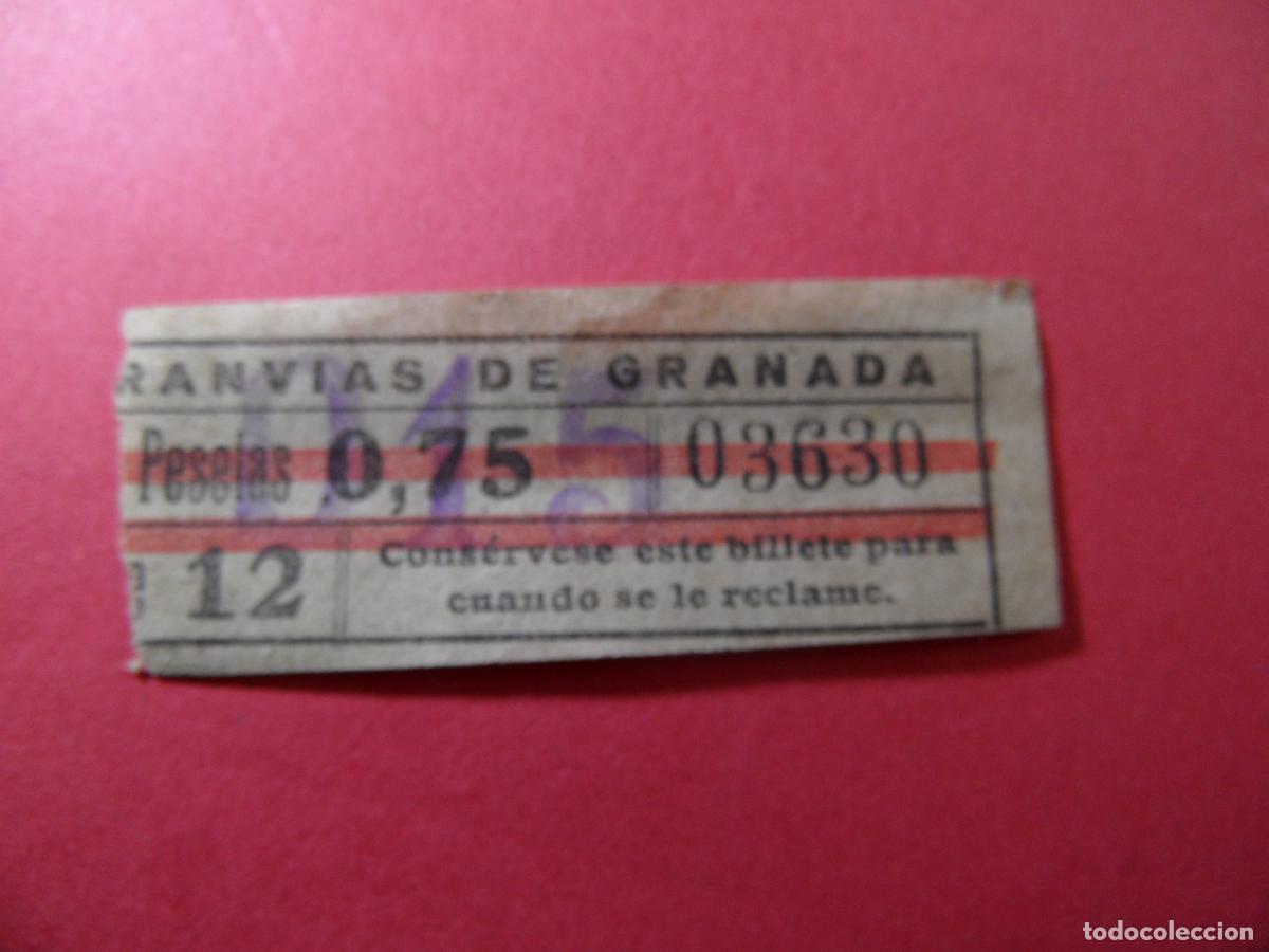 Collectionnisme Billets de transport: REF: CYCOLESP01 - Ref: GRA_01 - TRANVIAS DE GRANADA VER TRAYECTOS COLECCION - 03630 CAPICUA LEERINT