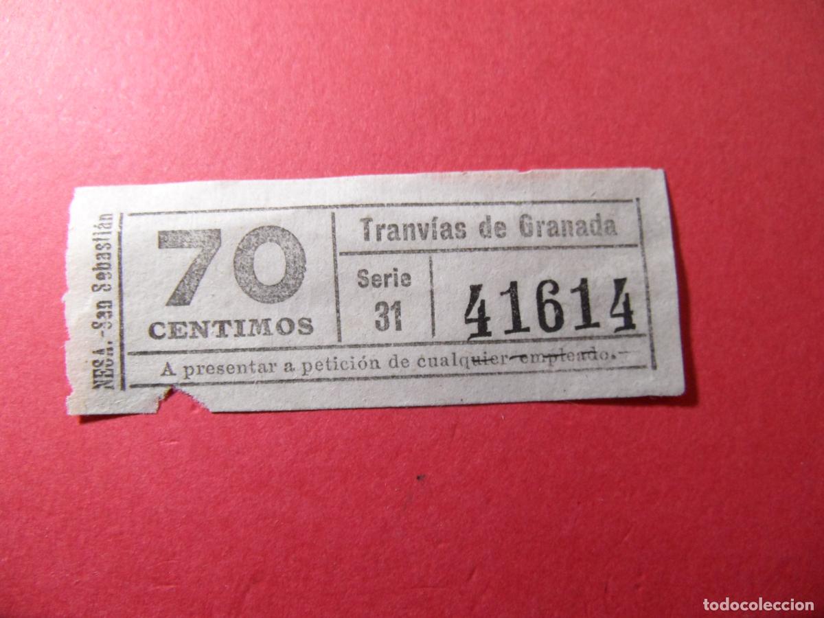 Collectionnisme Billets de transport: REF: CYCOLESP01 - Ref: GRA_01 - TRANVIAS DE GRANADA VER TRAYECTOS COLECCION - 41614 CAPICUA LEERINT