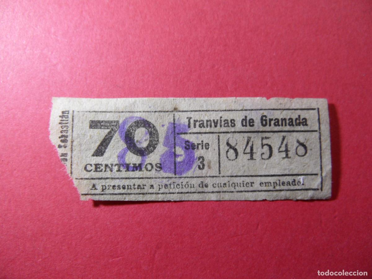 Collectionnisme Billets de transport: REF: CYCOLESP01 - Ref: GRA_01 - TRANVIAS DE GRANADA VER TRAYECTOS COLECCION - 84548 CAPICUA LEERINT