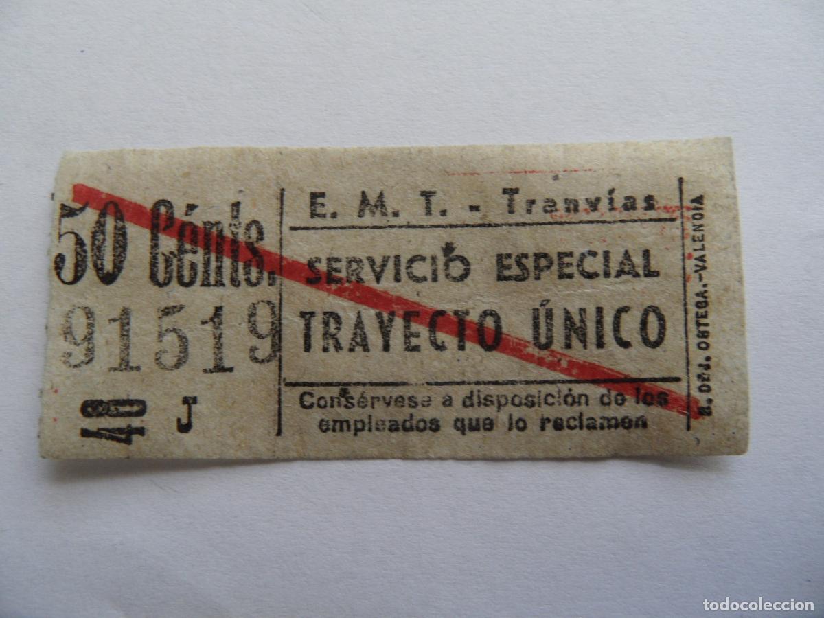Coleccionismo Billetes de transporte: TRMAD_EMT_TRAN - EMPRESA MUNICIPAL DE TRANSPORTE TRANV&Iacute;AS EMT - 91519 CAPICUA LEEINTE Y TRA