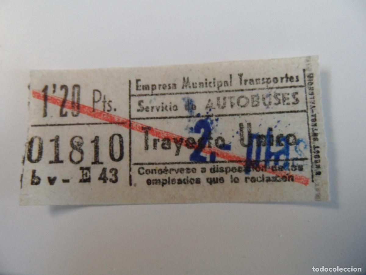 Coleccionismo Billetes de transporte: TRMAD_EMT_AUTO - EMPRESA MUNICIPAL DE TRANSPORTE AUTOBUSES EMT - 01810 CAPICUA LEEINTE Y TRA