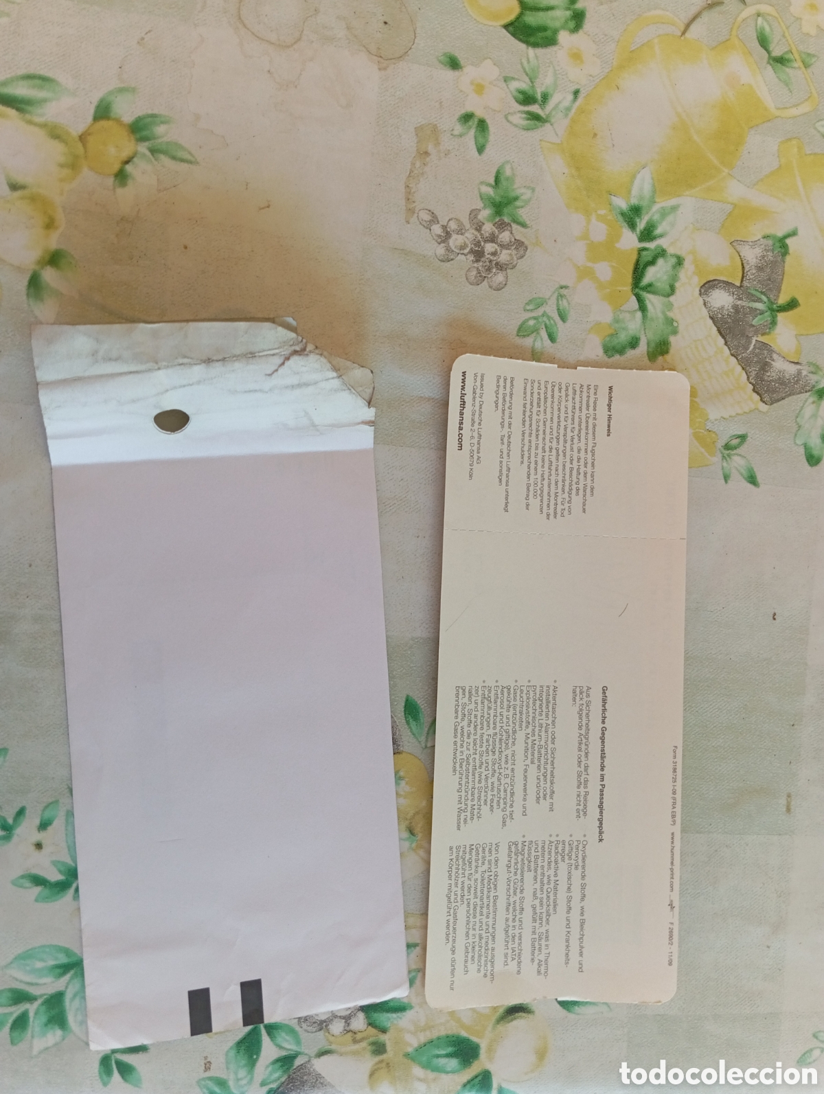 Coleccionismo billetes de transporte: TARJETAS DE EMBARQUE - Foto 2