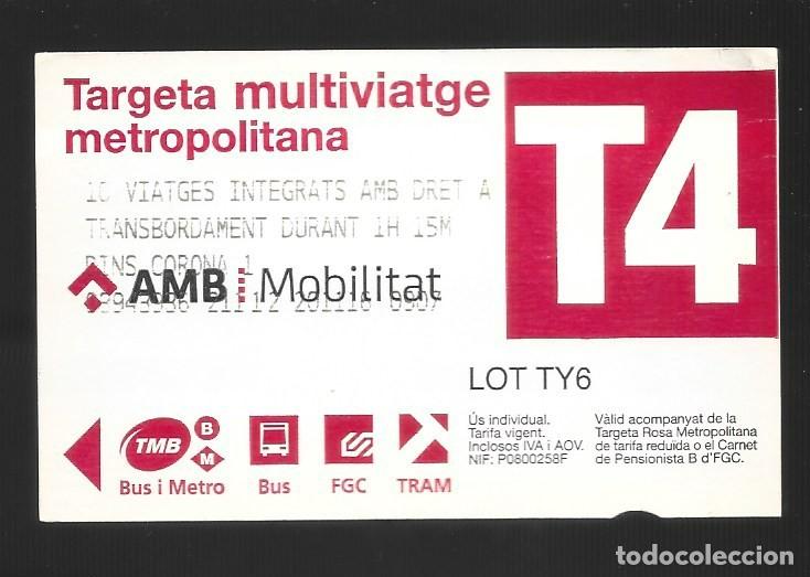 Collectables Transport Tickets: 1 billete de transporte de Barcelona usado en buen estado 19/01/2026