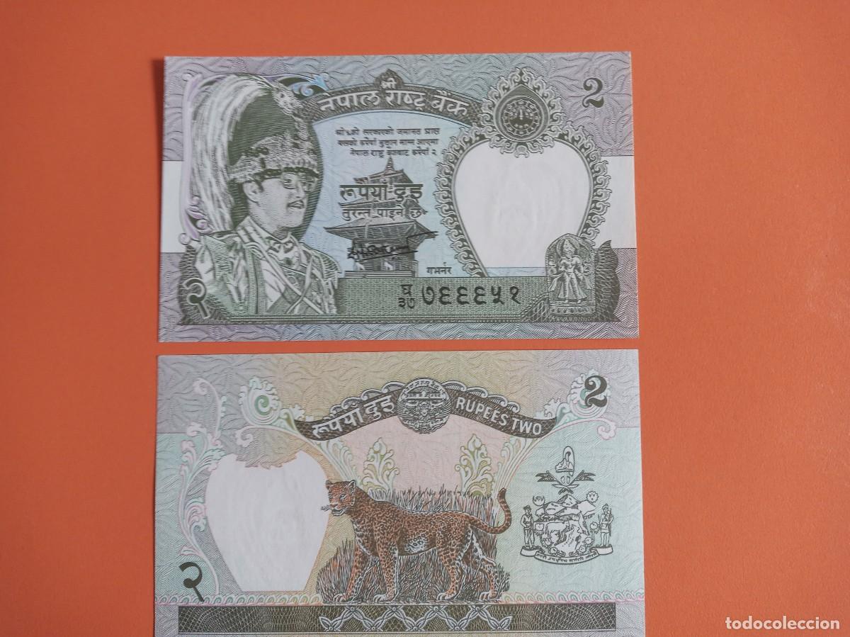 Coleccionismo Billetes de transporte: BILLETE DE NEPAL 2 RUPIAS 2000-2001