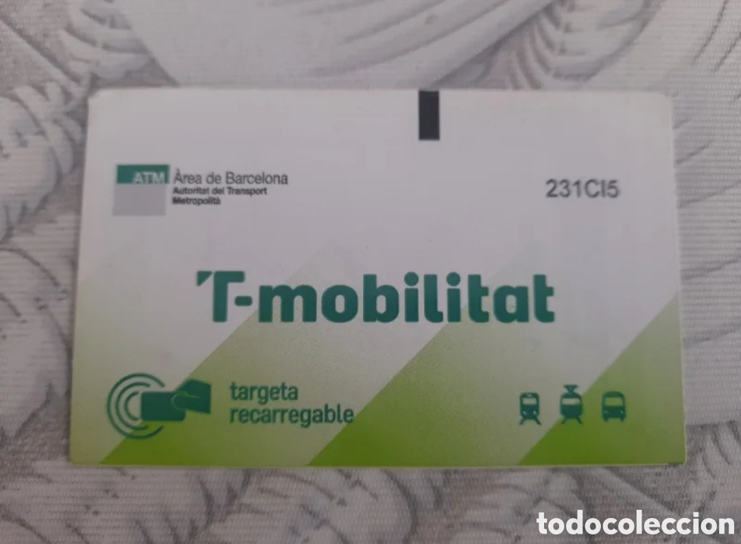 Coleccionismo Billetes de transporte: T-mobilitat ATM Barcelona
