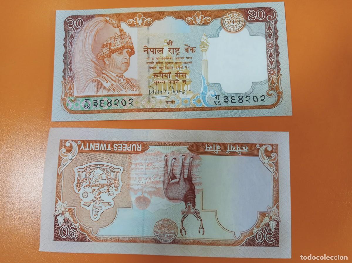 Coleccionismo Billetes de transporte: BILLETE DE NEPAL 20 RUPIAS 2006
