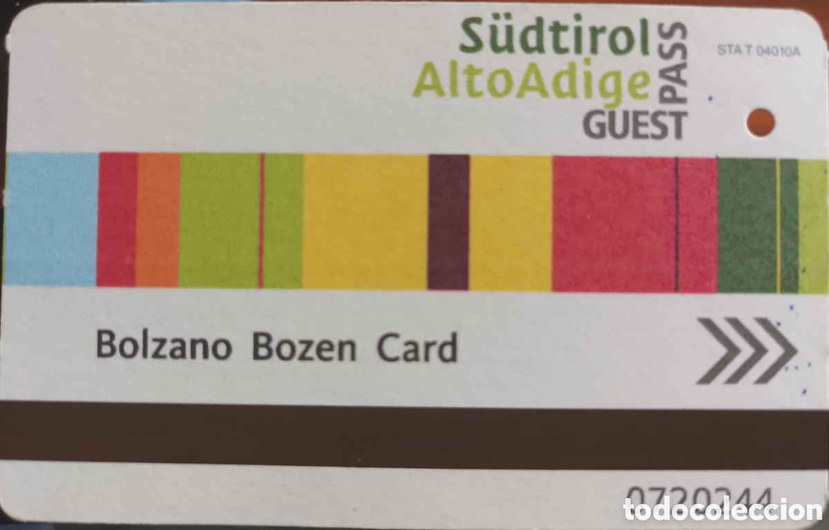 Coleccionismo Billetes de transporte: BILLETE TRANSPORTE DE BOLZANO