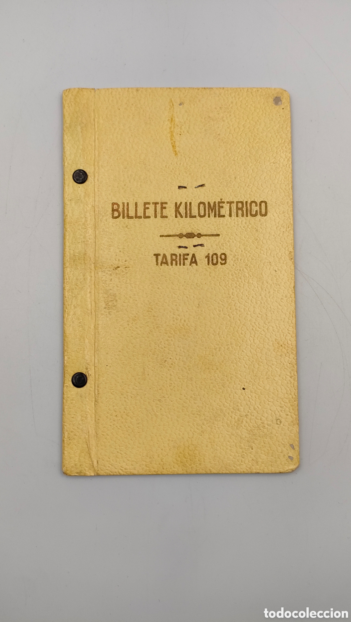 Coleccionismo billetes de transporte: Dos billetes kilometricos - Foto 4