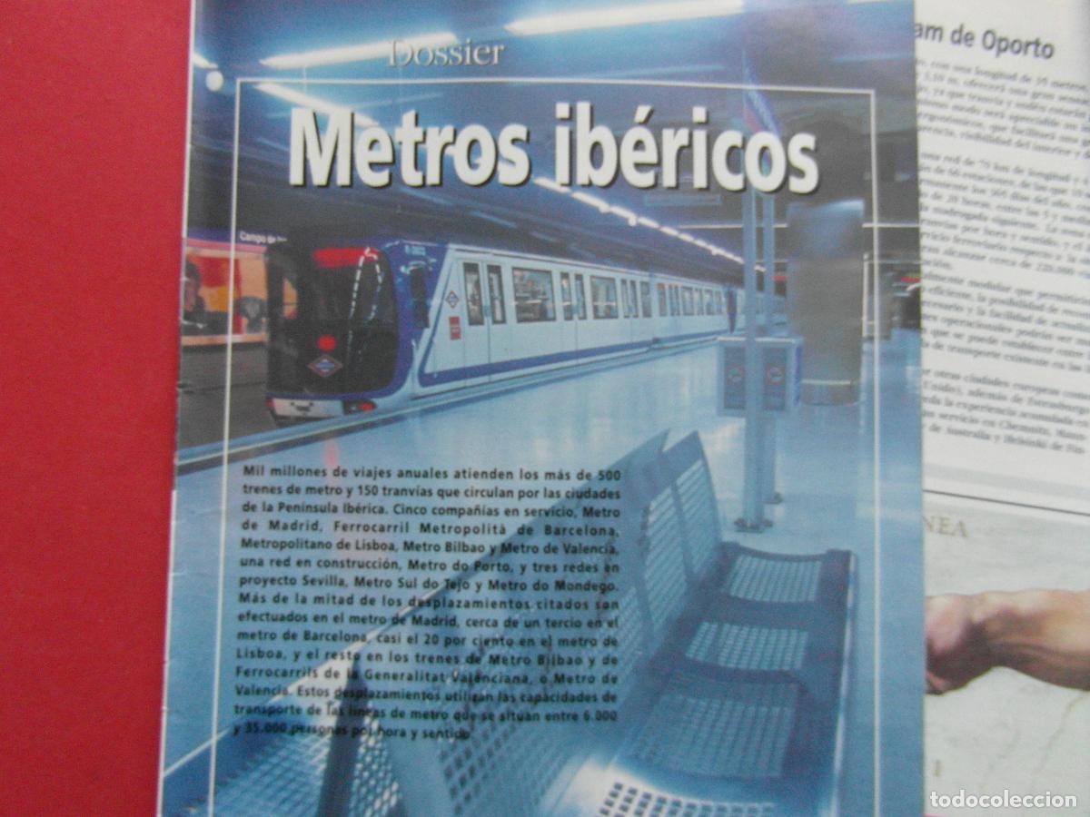 Colecionismos Bilhetes de Transporte: ARTICULO 2001 - REF: ARTTREN02 - METRO IBERICOS MADRID OPORTO LISBOA - 8 PAGINAS
