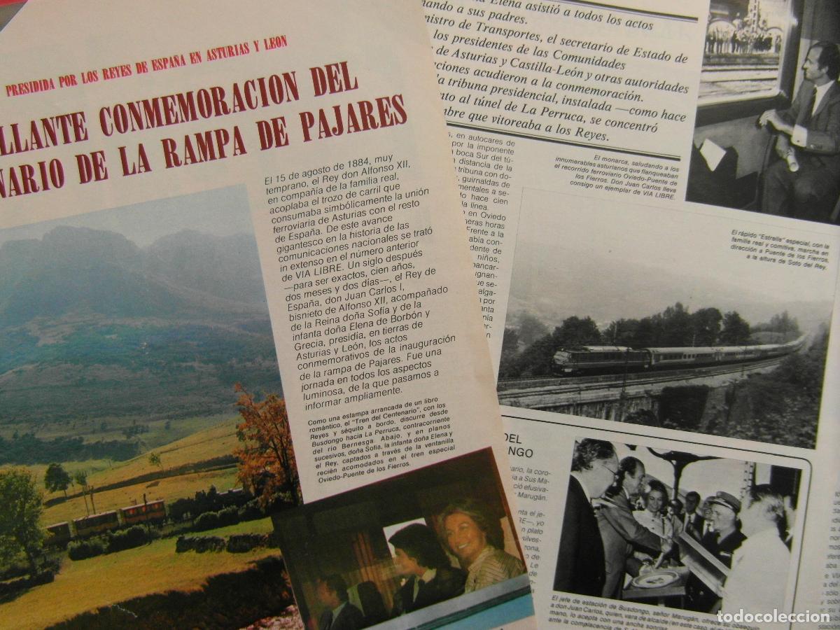 Colecionismos Bilhetes de Transporte: ARTICULO 1983/84 - REF: ARTTREN02 - PUERTO PAJARES LOS REYES CONMEMORACION 100 A&Ntilde;OS 11 PAGINAS RENFE