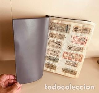 Coleccionismo Billetes de transporte: LOTE DE ANTIGUOS BILLETES DE TRANSPORTES CAPICUAS.