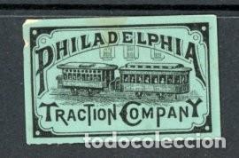 Collectables Transport Tickets: BILLETE DE PHILADELPHIA - TRACTION COMPANY (USA)