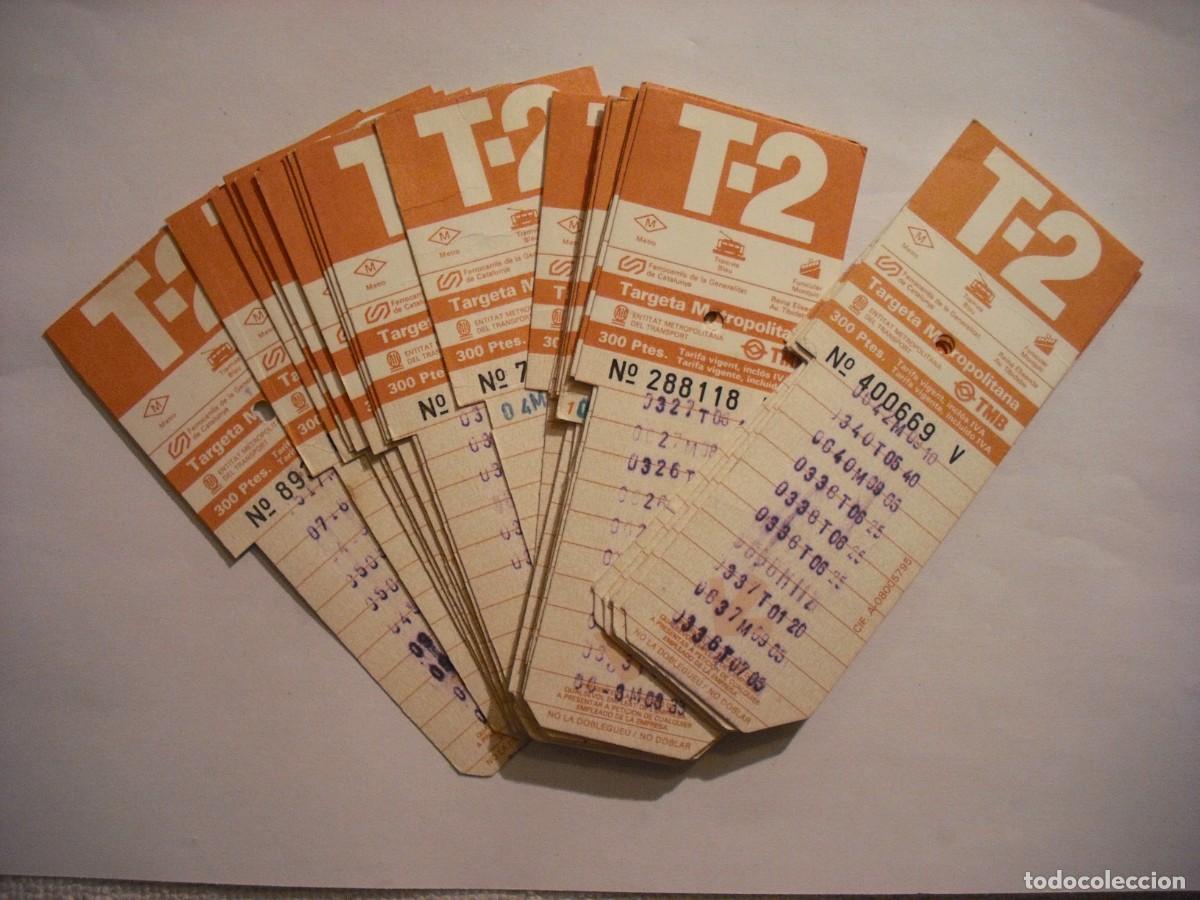 Colecionismos Bilhetes de Transporte: LOTE DE 24 TARJETAS DE TRANSPORTE METROPOLOTANAS T2