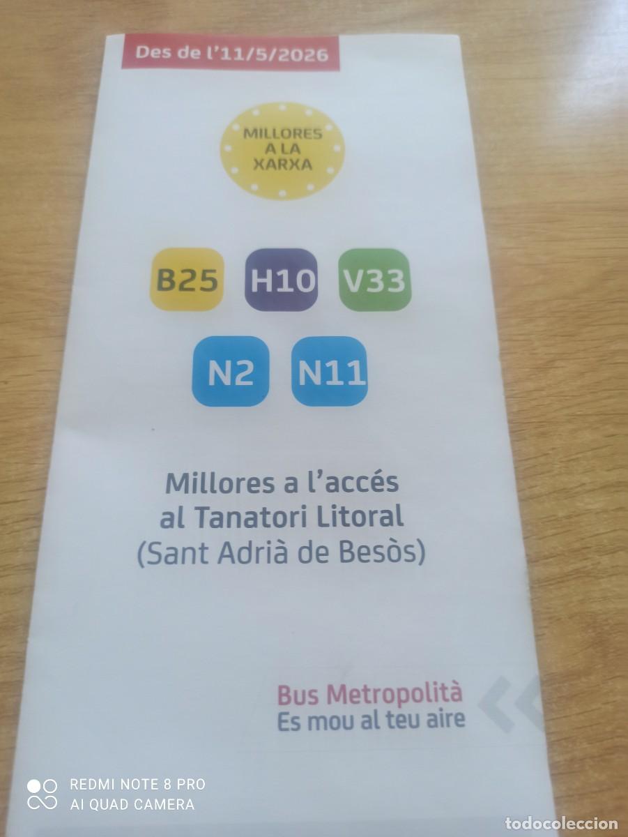 Coleccionismo billetes de transporte: Tr&iacute;ptico Direxis. Mayo 2026 - Foto 1
