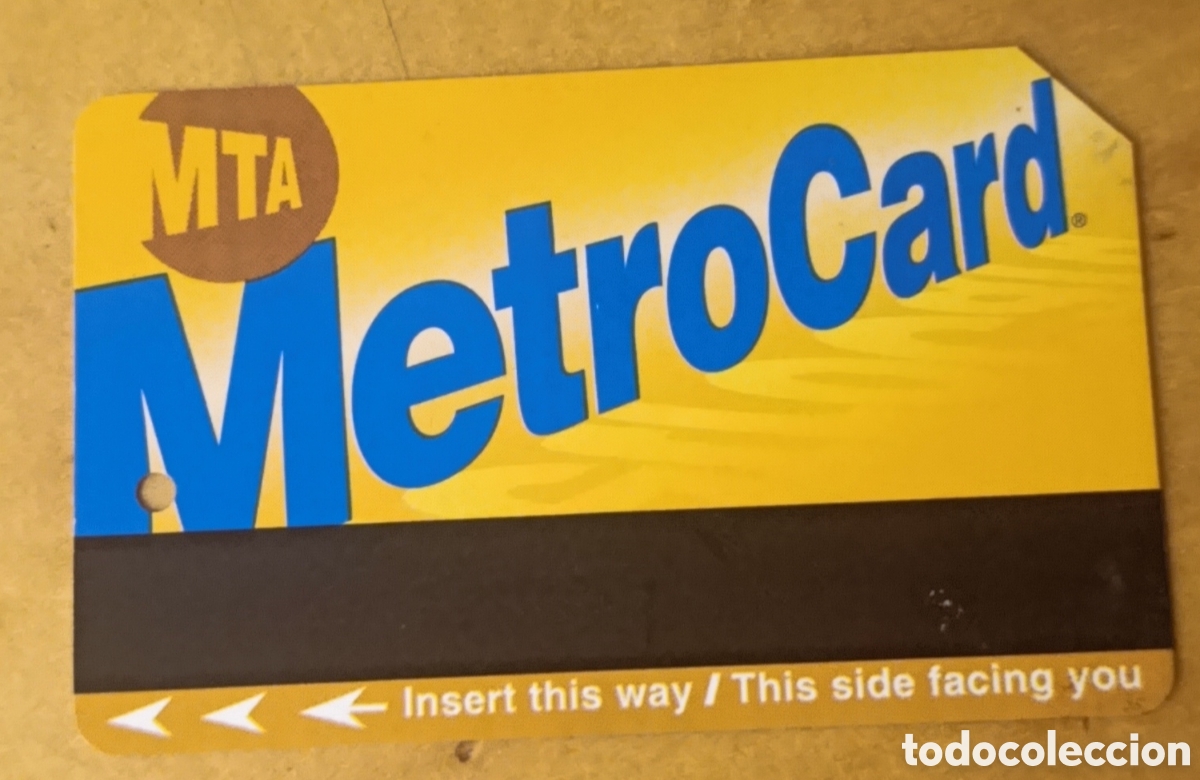 Coleccionismo Billetes de transporte: Tarjeta MetroCard Nueva York (MTA) - Edici&oacute;n AirTrain JFK - A&ntilde;o 2021
