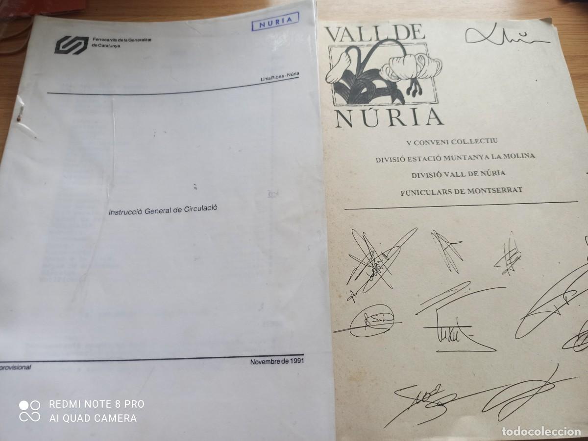 Coleccionismo Billetes de transporte: Nuria. Conveni col. lectiu. Circulaci&oacute;. Anys 90